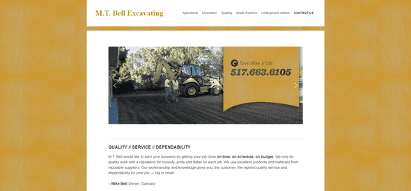 MT Bell Excavating - Cover