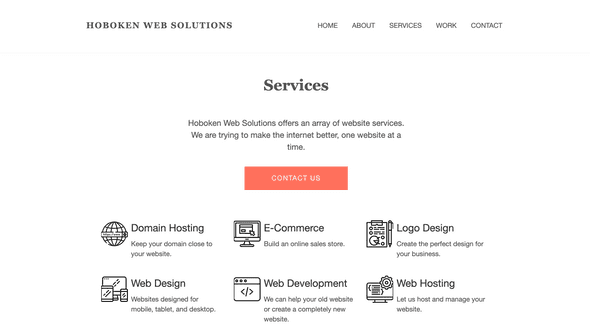 Hoboken Web Solutions - Screenshot #2